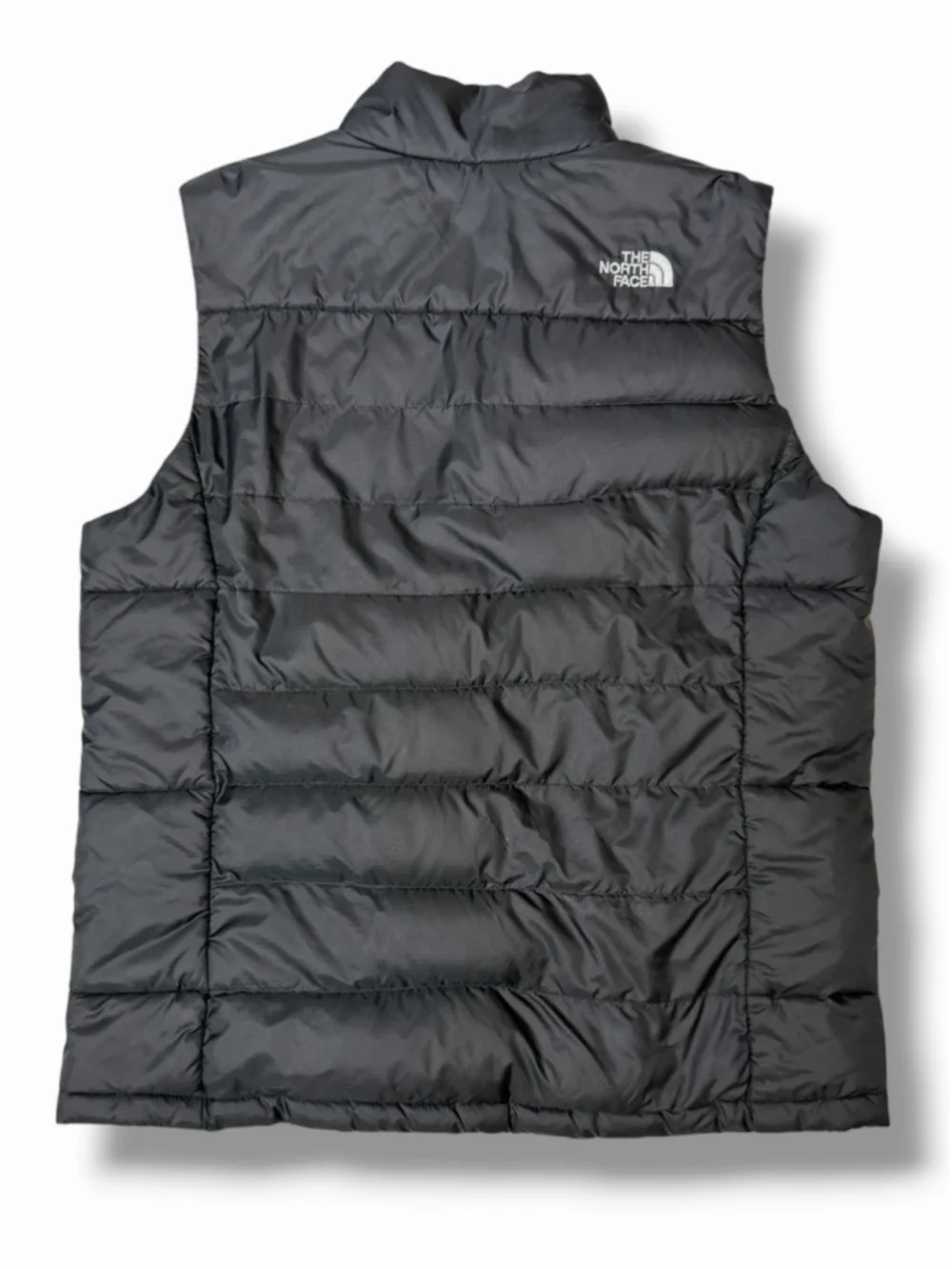 The North Face Men's Aconcagua 550 Goose Down Black Puffer Vest - Size Large